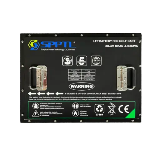 Batería SPPTL 38.4V 105Ah