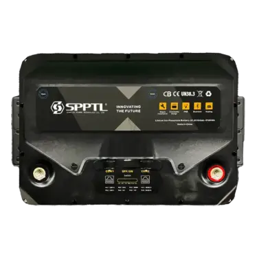 Batería SPPTL SPEG5120A panel trasero COM1 COM2